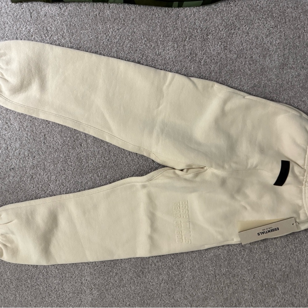 Fear of God Essentials Off-White Joggers